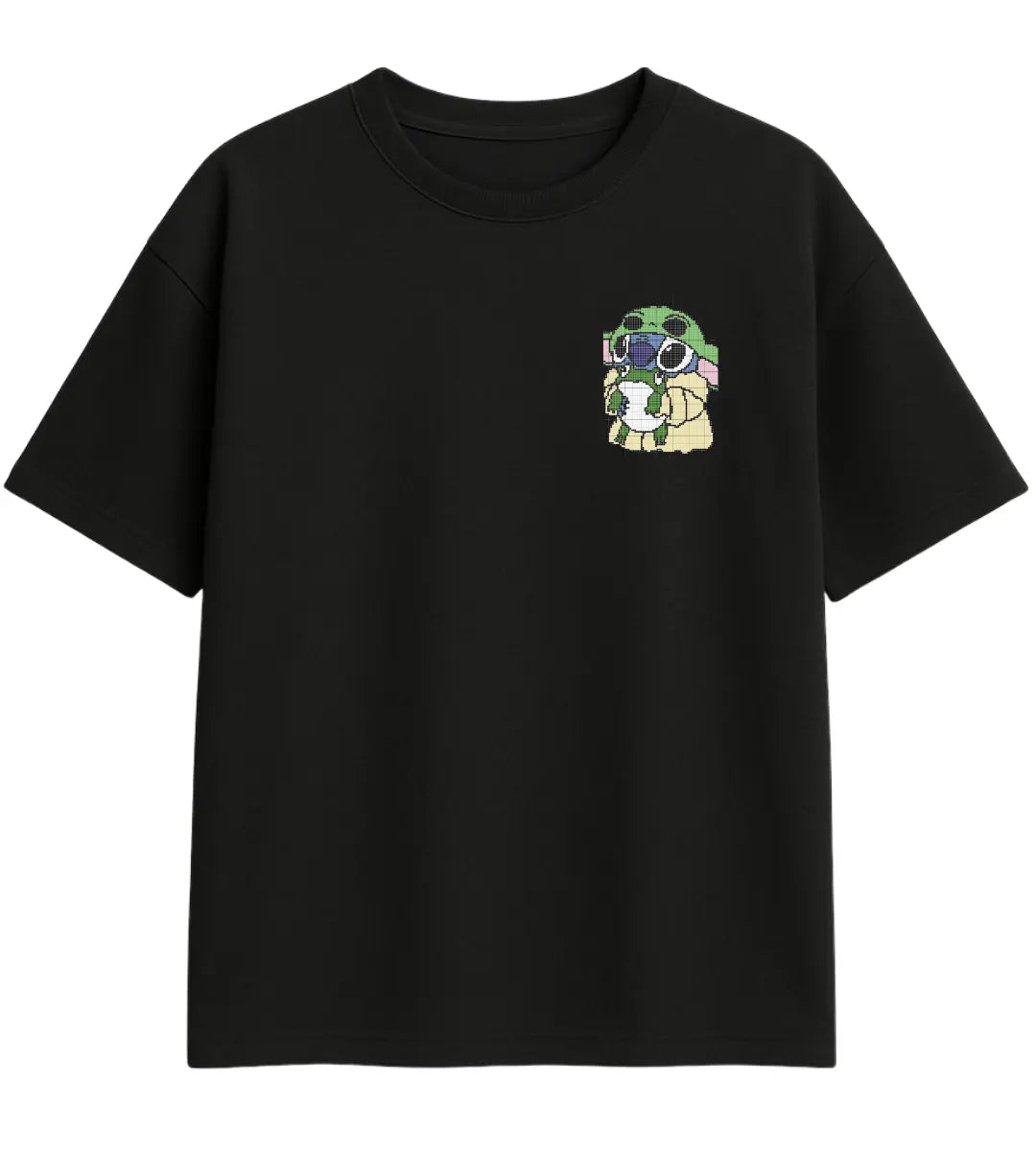 Pixel Baby Force Oversize T-Shirt Lorinfo