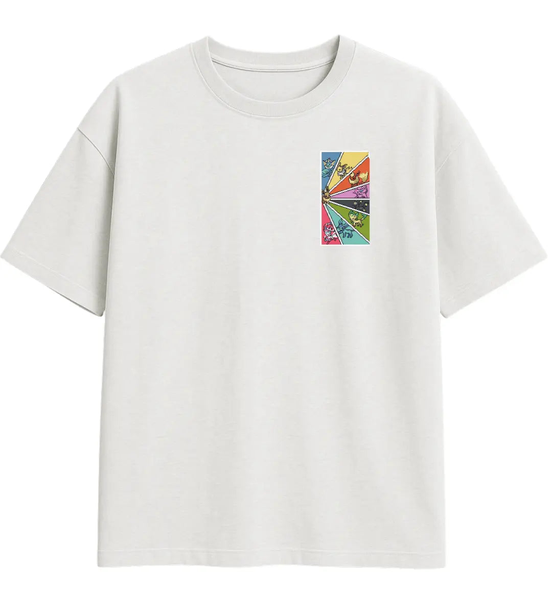Pixel Evolution Oversize T-Shirt Lorinfo