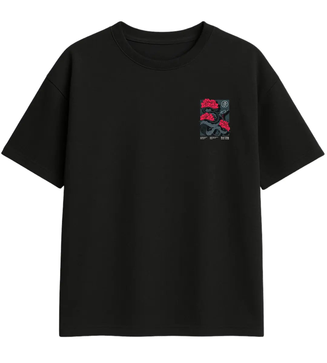 Silent Venom Oversize T-Shirt Lorinfo