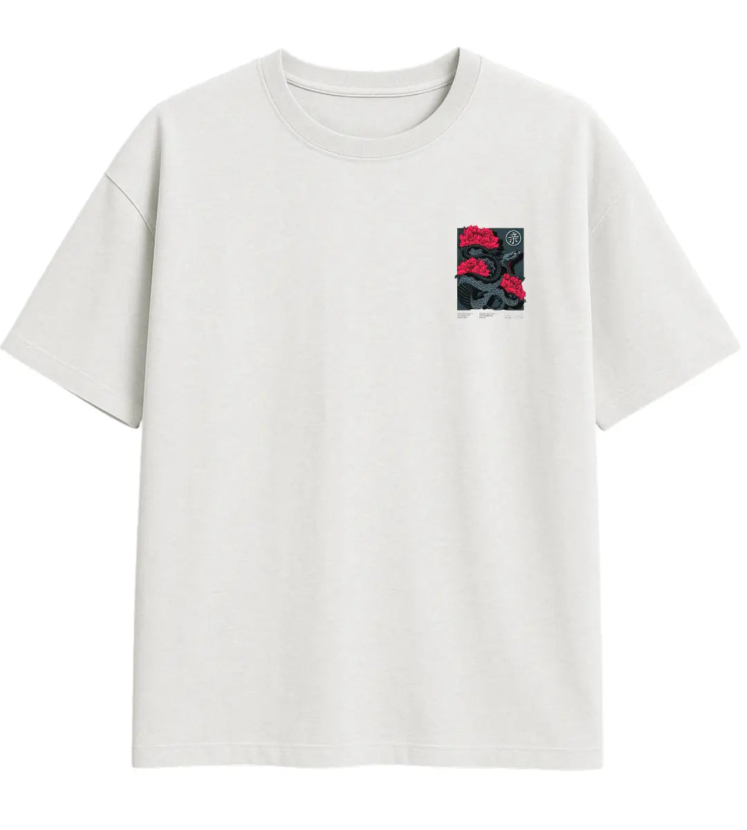 Silent Venom Oversize T-Shirt Lorinfo