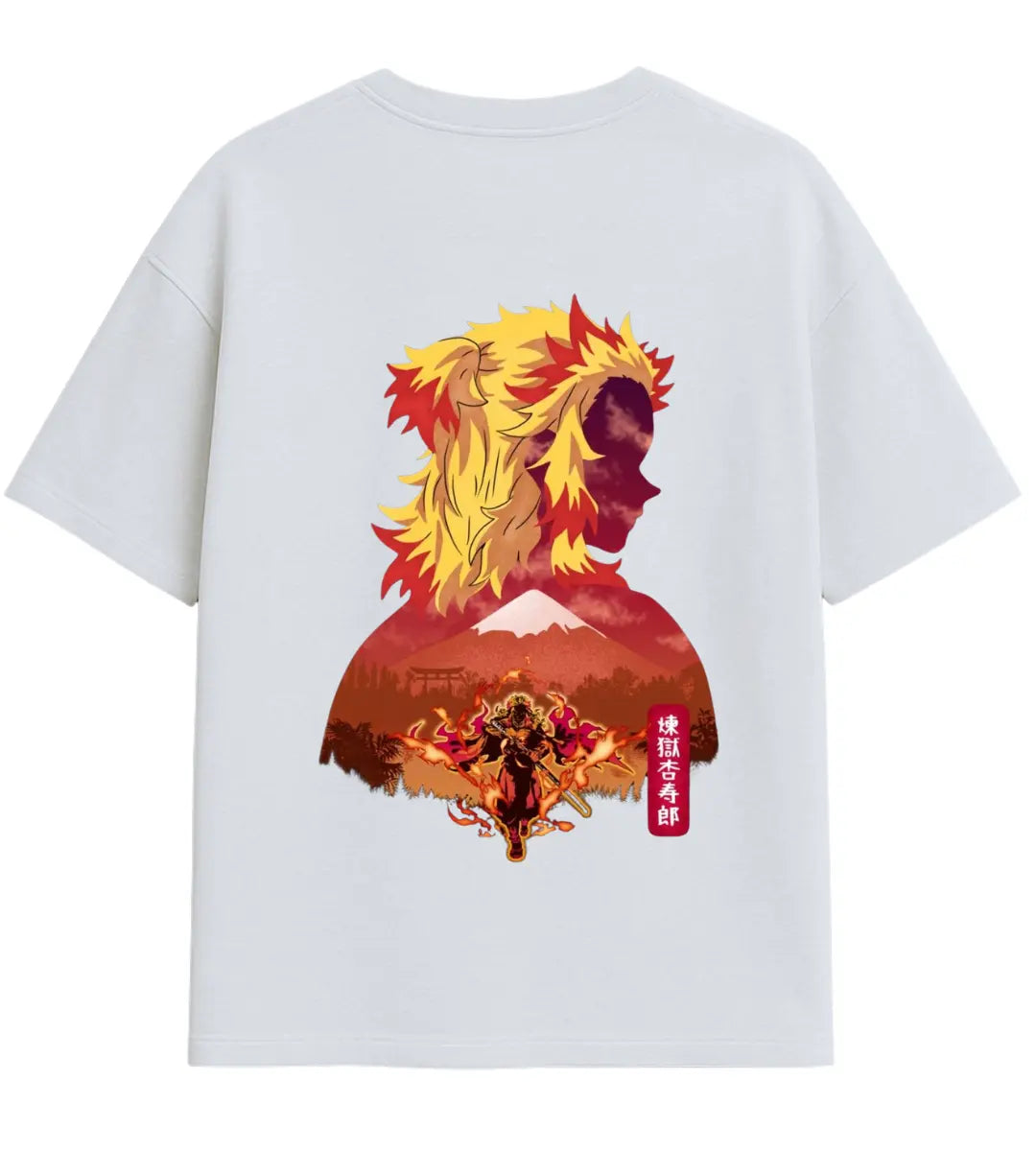 Flame Guardian Oversize T-Shirt Lorinfo
