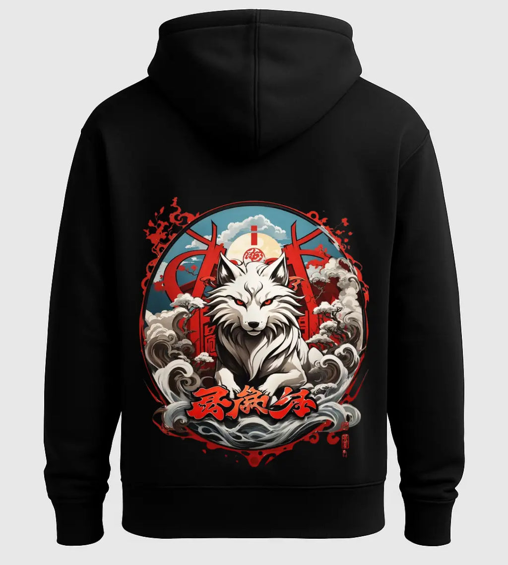 Torii Wolf Hoodie Lorinfo