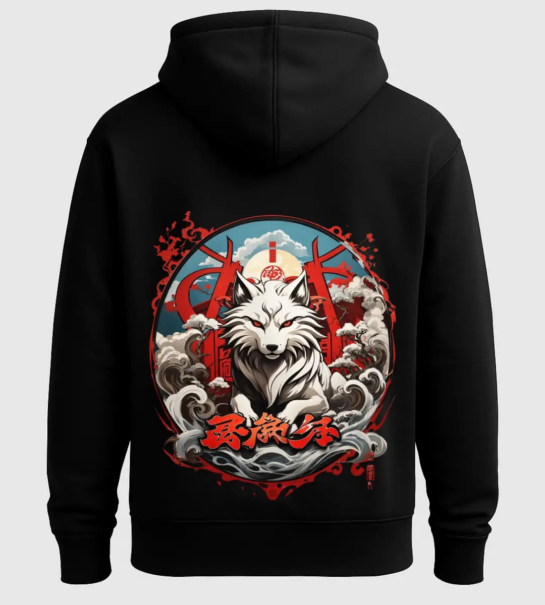 Torii Wolf Hoodie Lorinfo