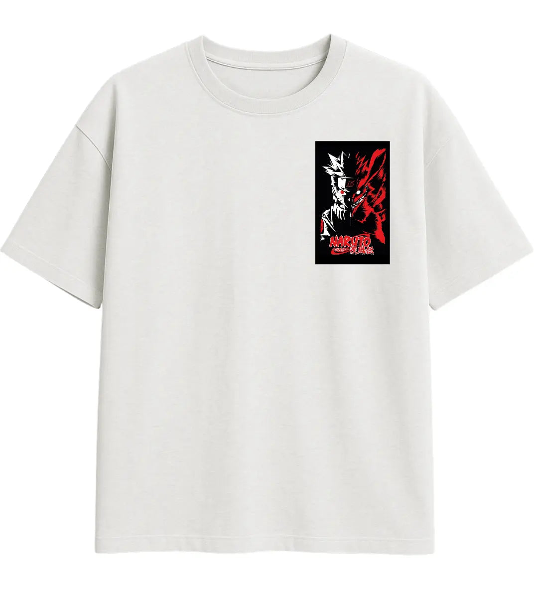 Red Fox Spirit Oversize T-Shirt Lorinfo