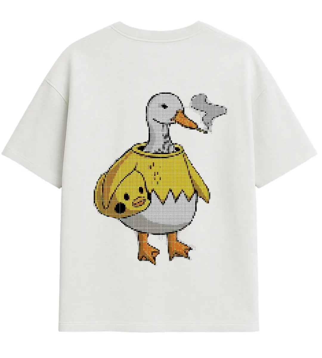 Smoking Duck Oversize T-Shirt Lorinfo