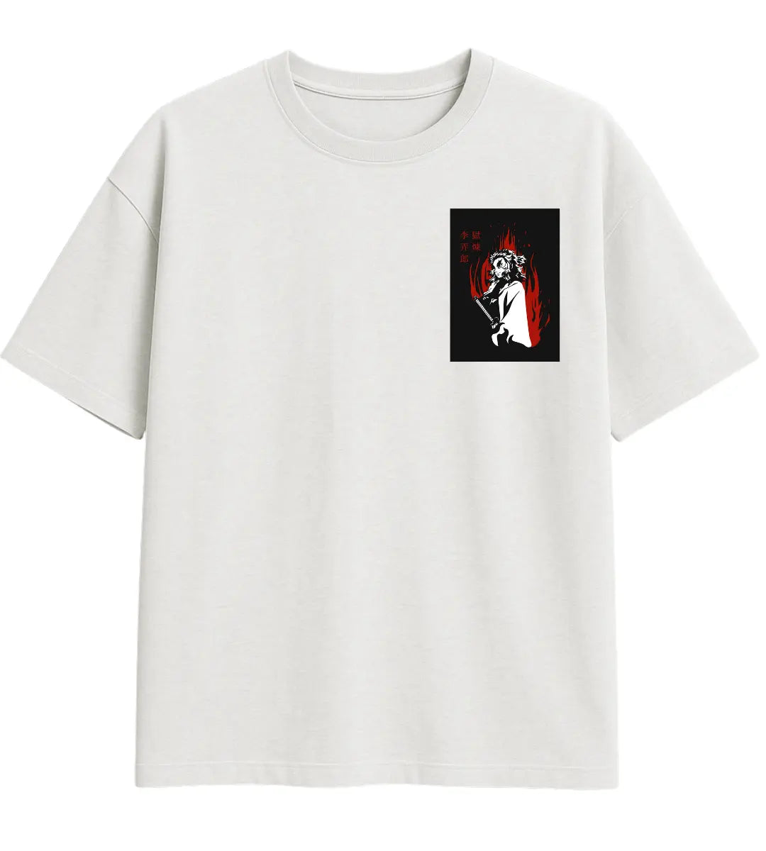 Hellfire Katana Oversize T-Shirt Lorinfo