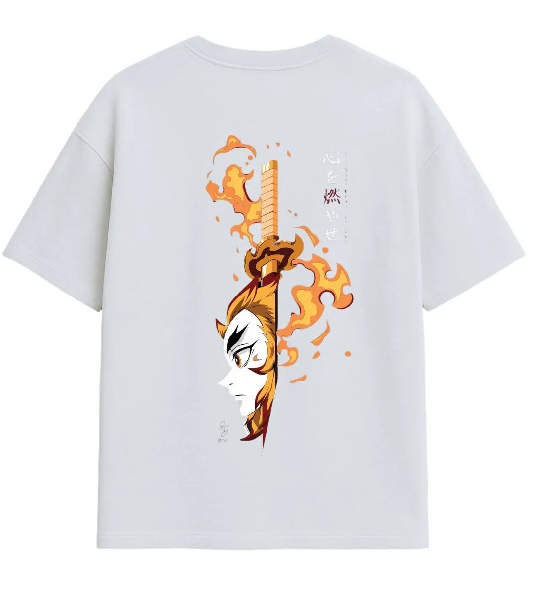 Inferno Spirit Oversize T-Shirt Lorinfo