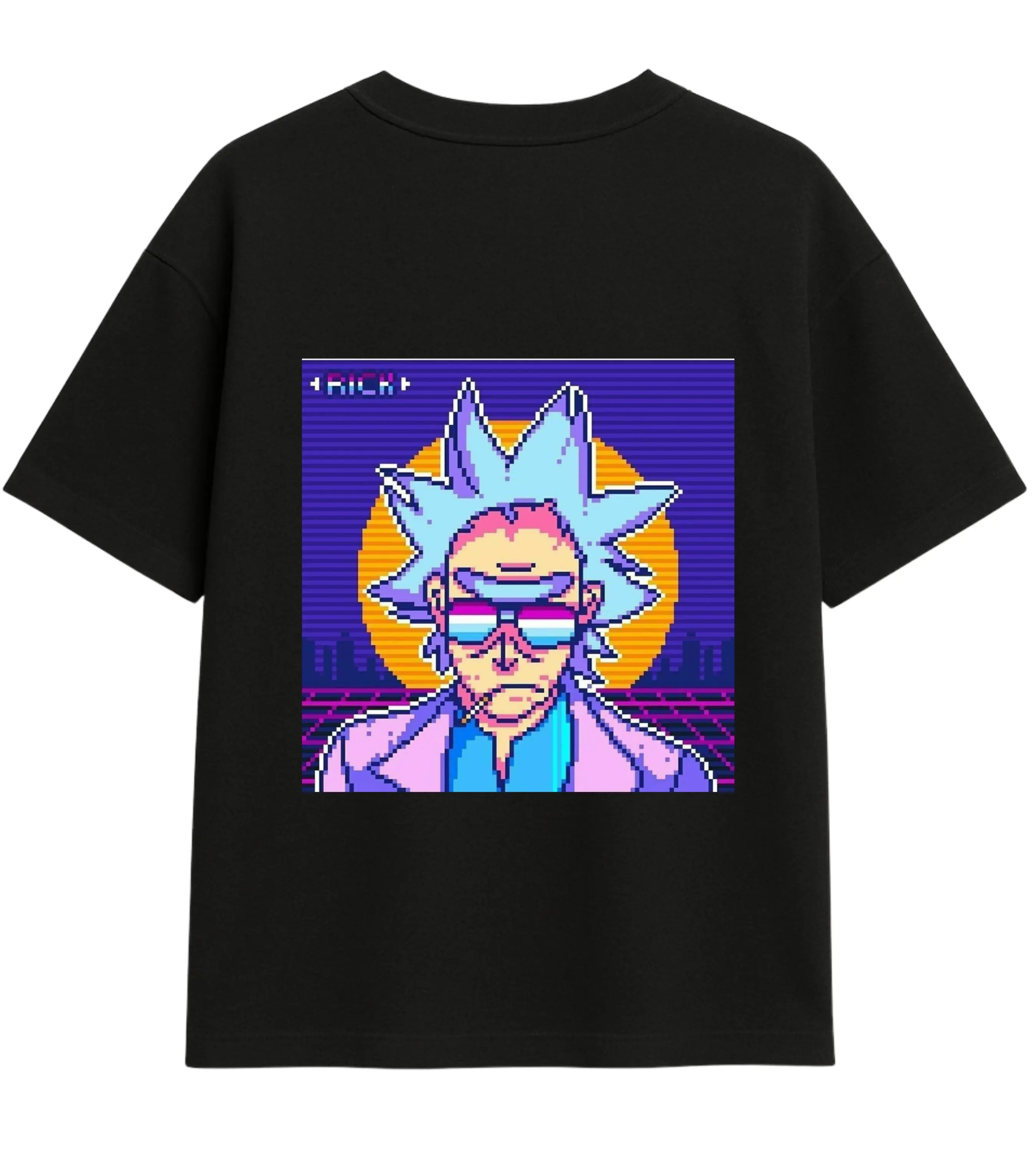 Neon Scientist Oversize T-Shirt Lorinfo