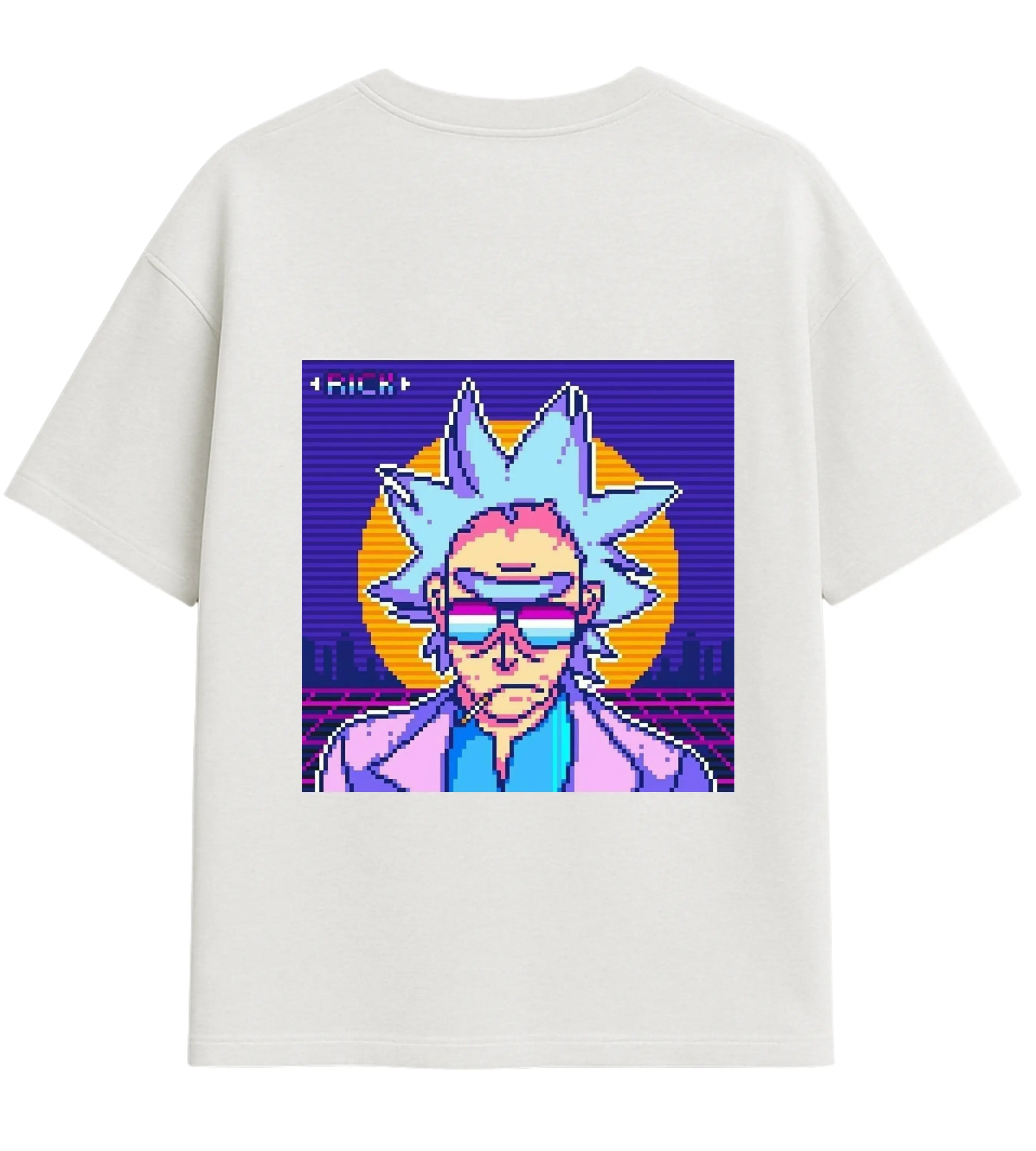 Neon Scientist Oversize T-Shirt Lorinfo