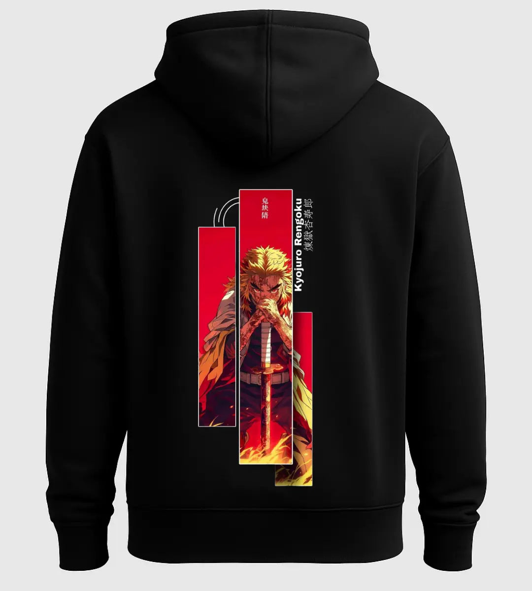 Rengoku Inferno Blade Hoodie Lorinfo