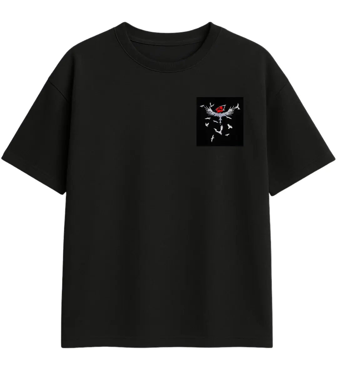 Crows of Vengeance Oversize T-Shirt Lorinfo
