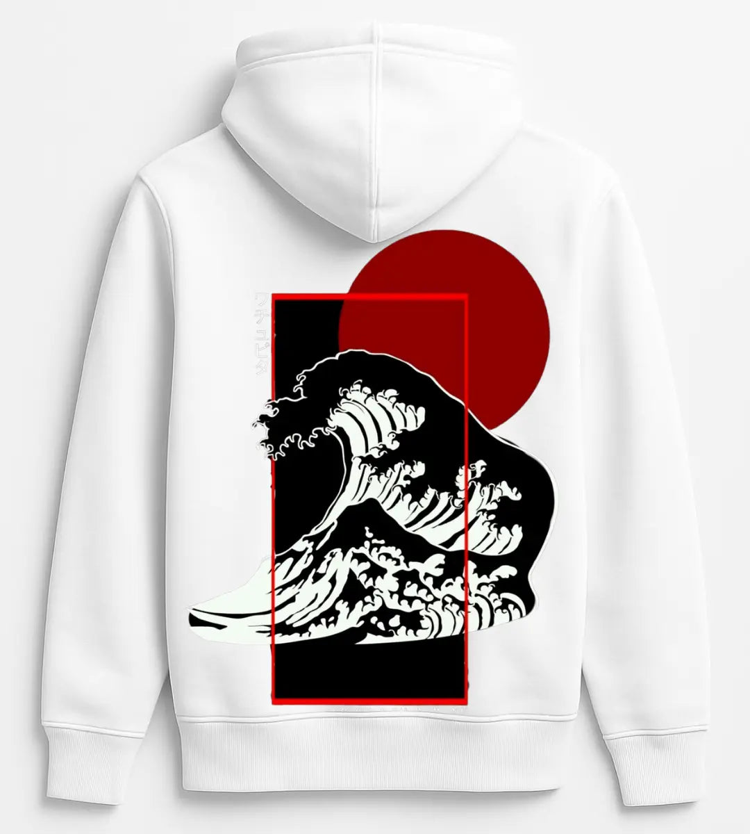 Crimson Wave Hoodie Lorinfo