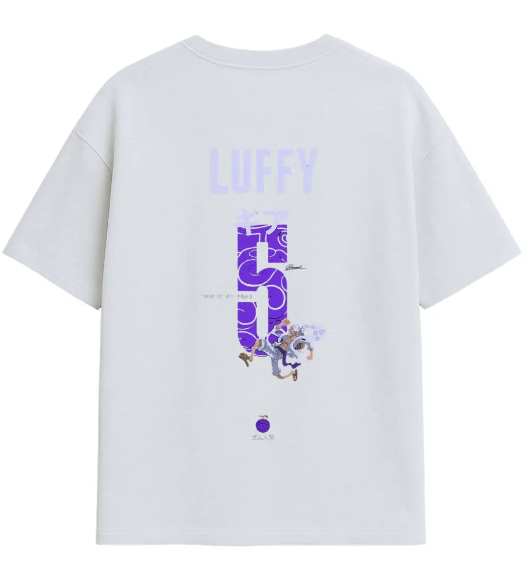 Luffy Gear 5 Oversize T-Shirt Lorinfo