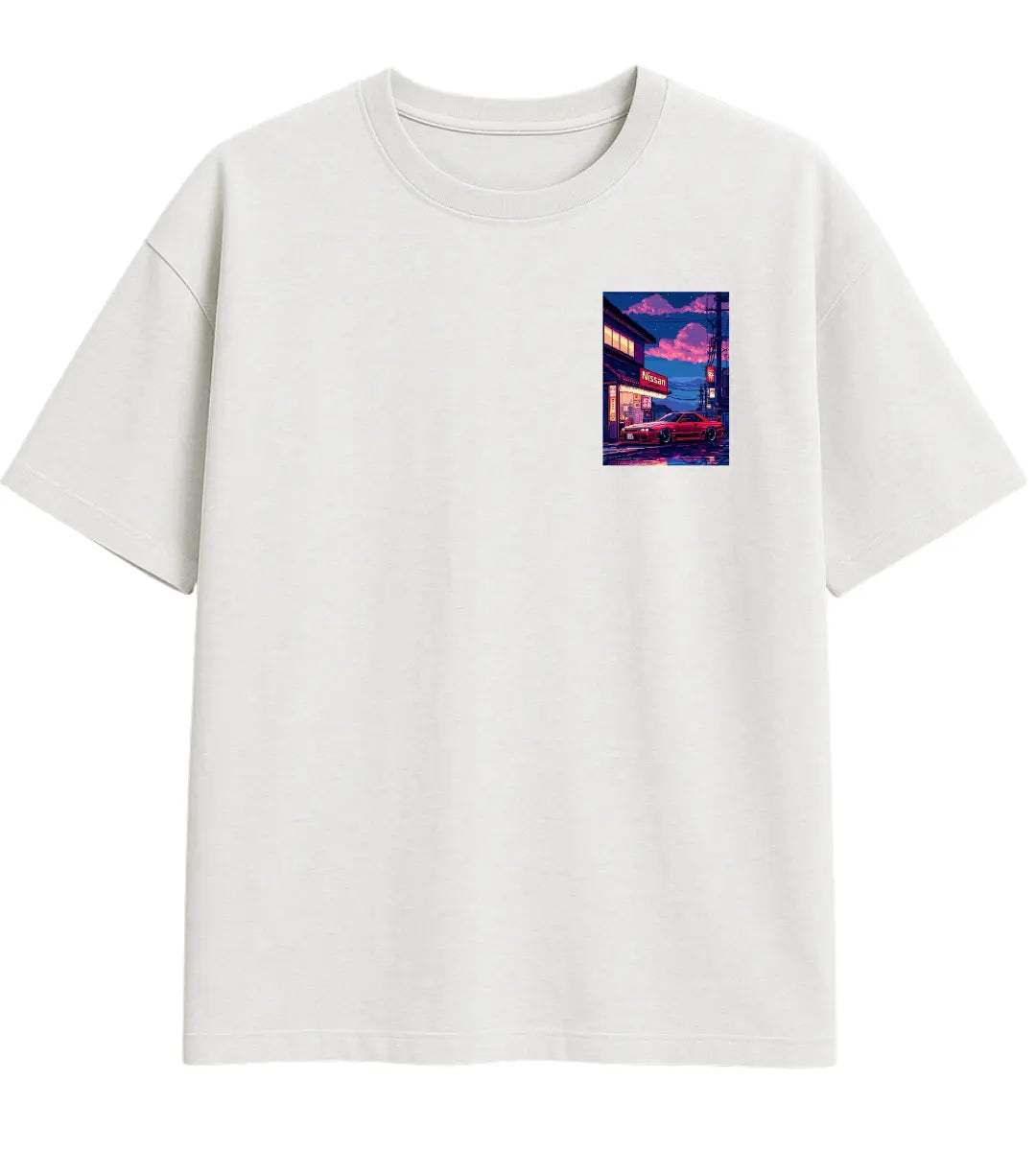 Retro Street Vibes Oversize T-Shirt Lorinfo