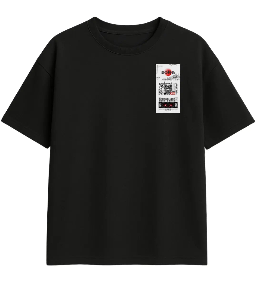Soka Oni Vision Oversize T-Shirt Lorinfo
