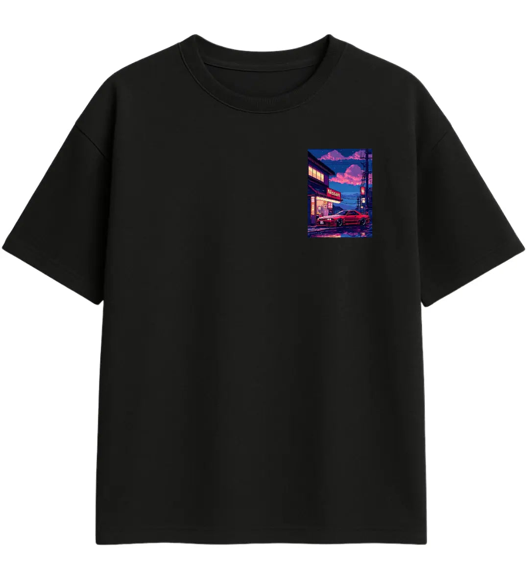 Retro Street Vibes Oversize T-Shirt Lorinfo