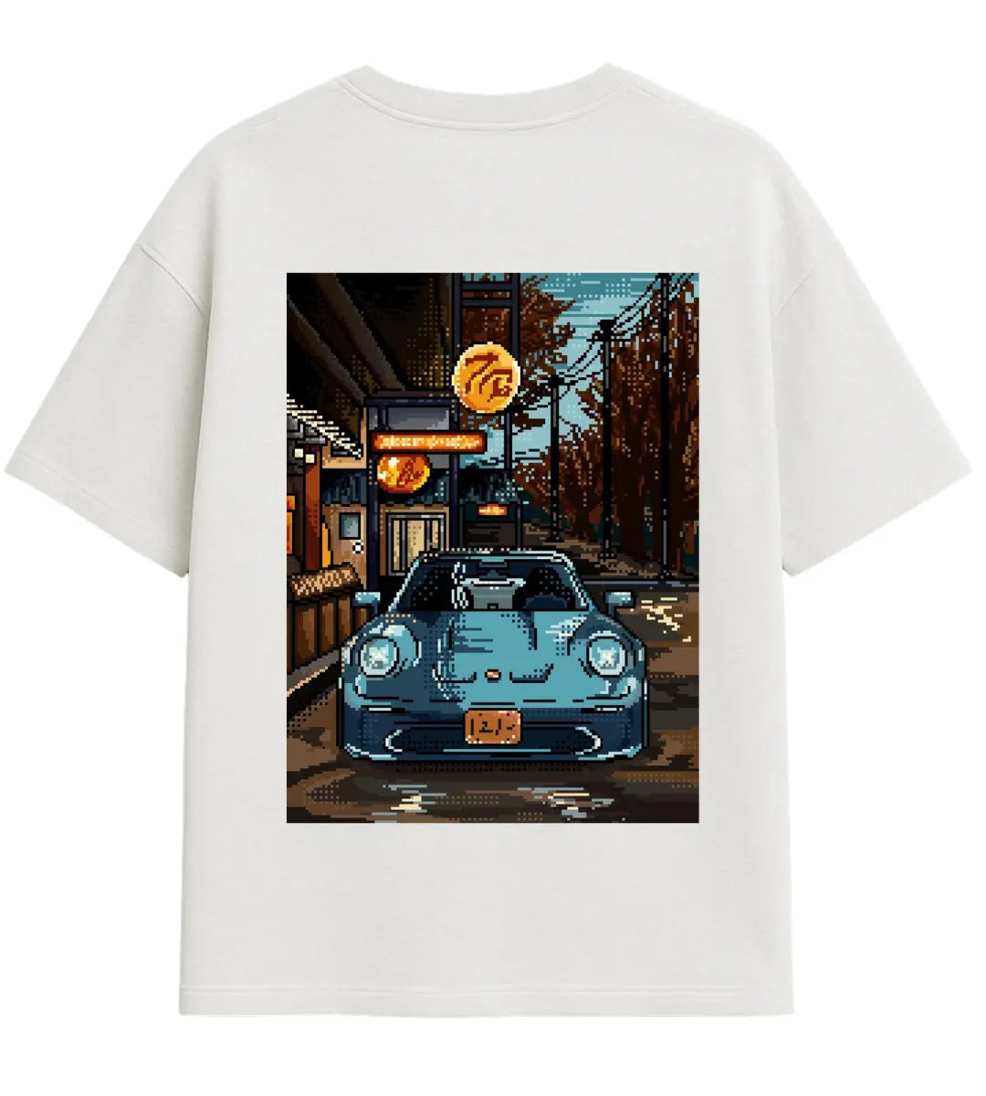 Neon Drive Oversize T-Shirt Lorinfo