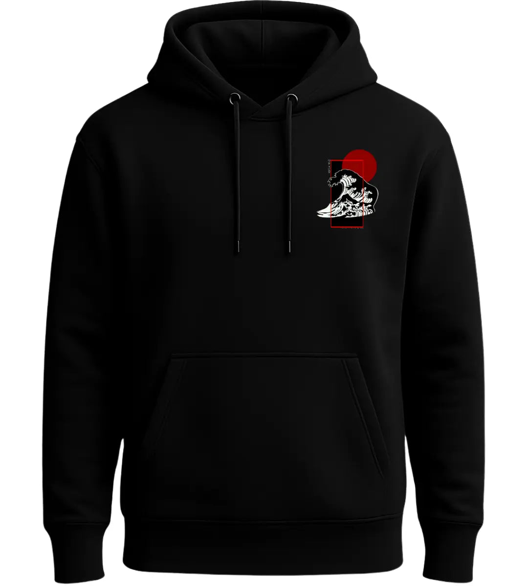 Crimson Wave Hoodie Lorinfo