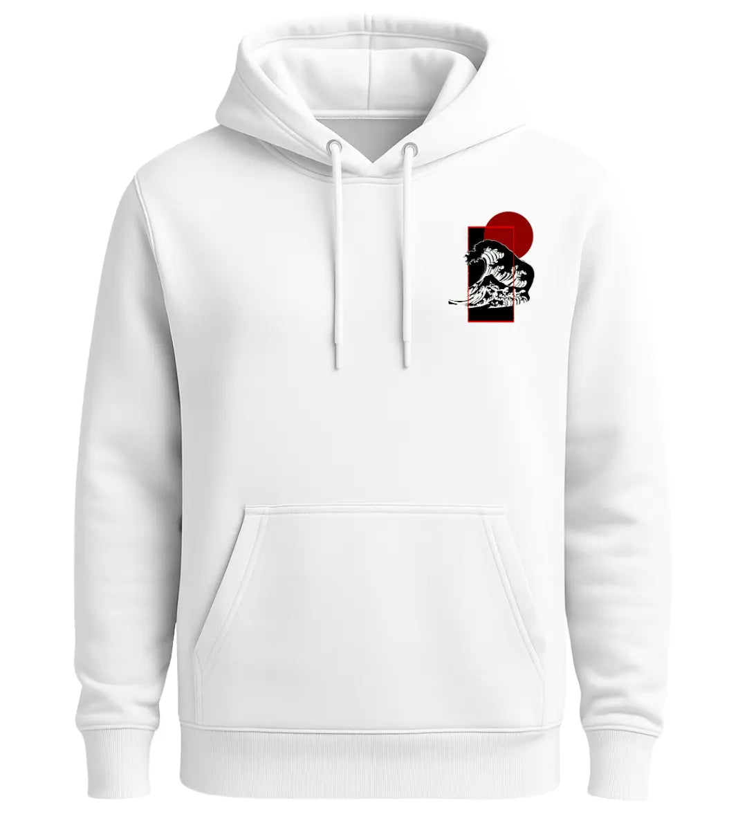 Crimson Wave Hoodie Lorinfo