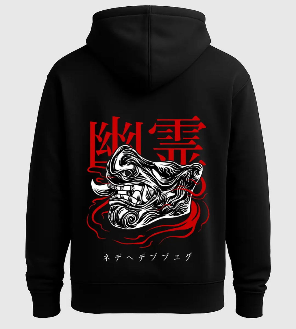 Ghost Oni Hoodie Lorinfo