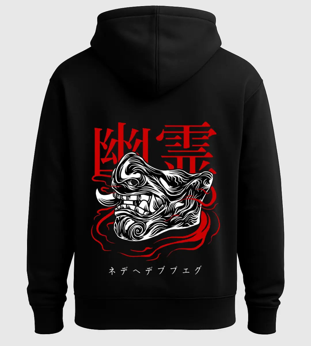 Ghost Oni Hoodie Lorinfo