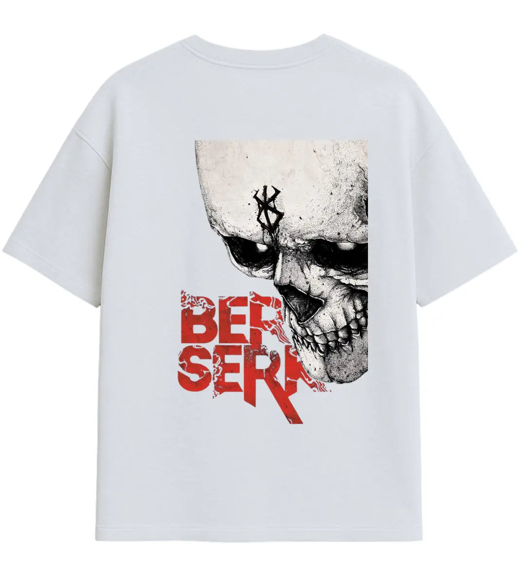 Skull Of Berserk Oversize T-Shirt Lorinfo
