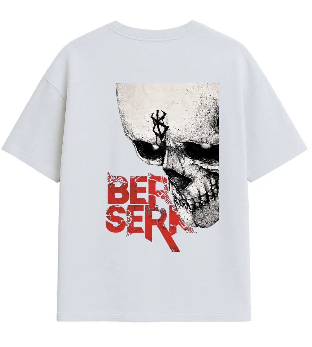 Skull Of Berserk Oversize T-Shirt Lorinfo