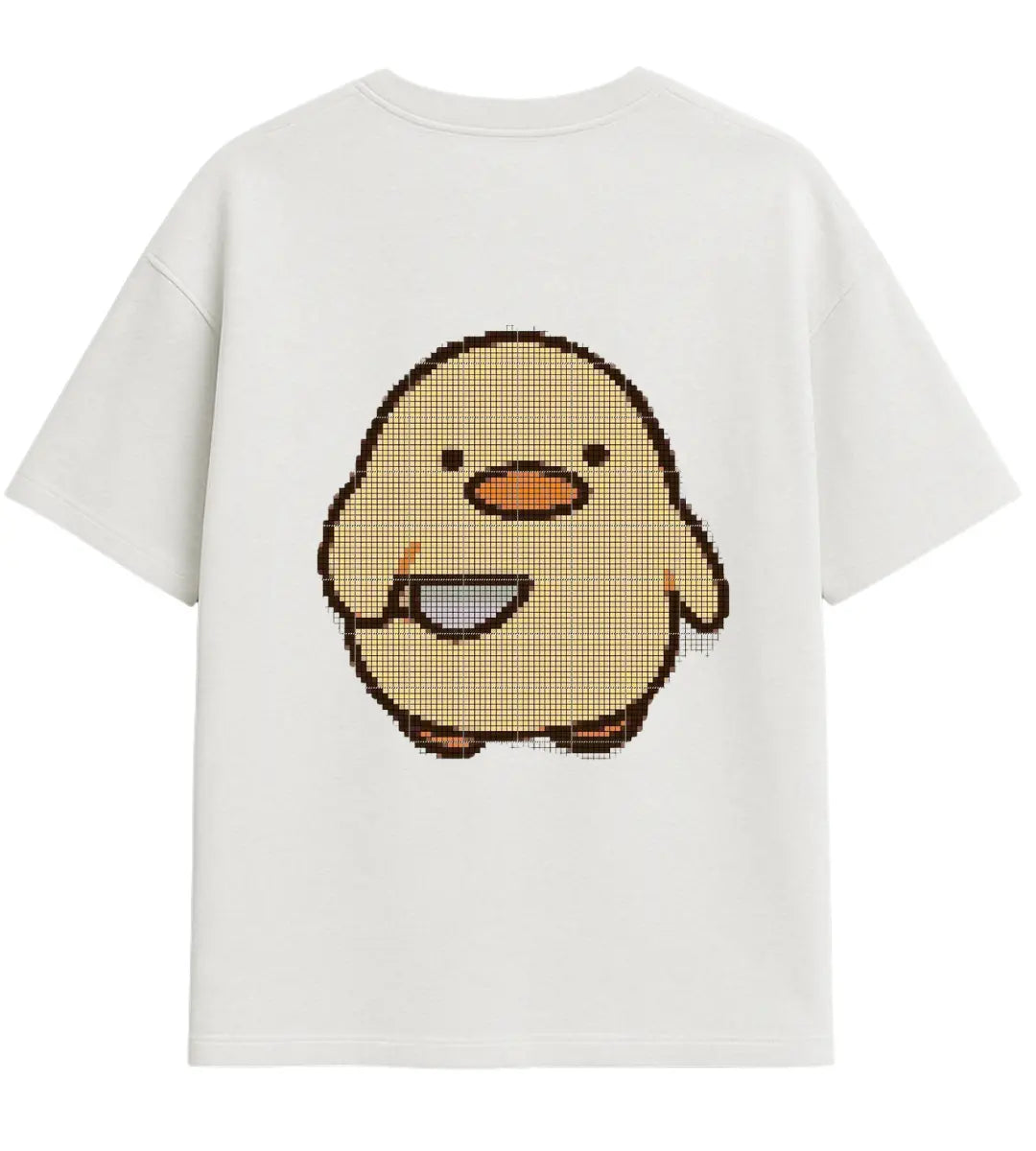 Pixel Chick Oversize T-Shirt Lorinfo