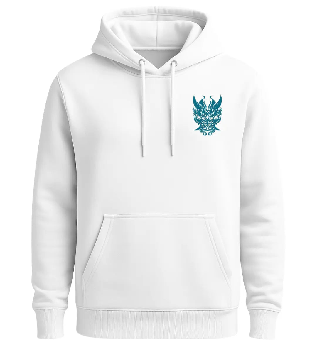 Azure Oni Flame Hoodie Lorinfo