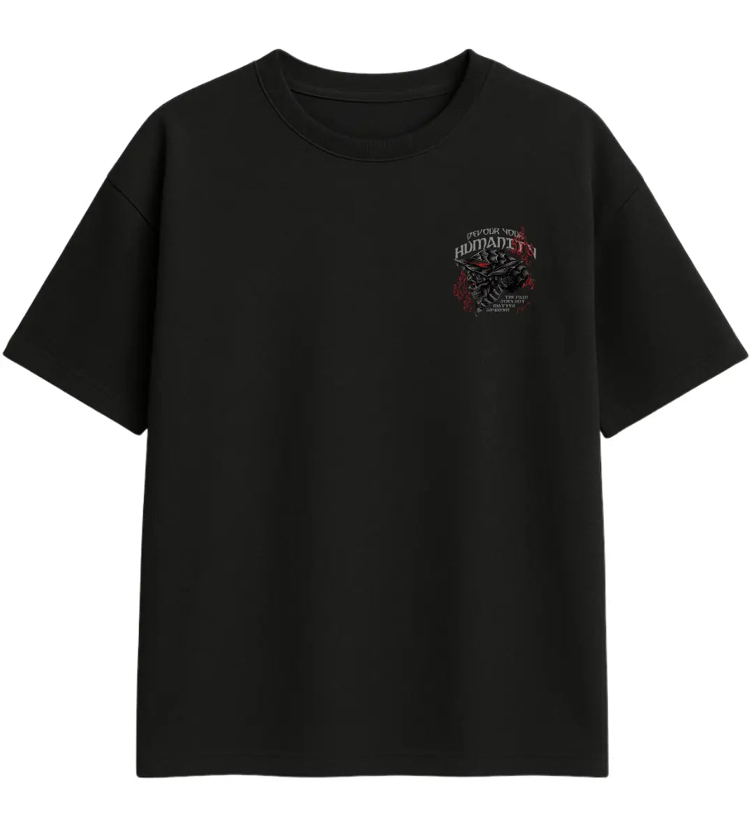 Dragon of Despair Oversize T-Shirt Lorinfo