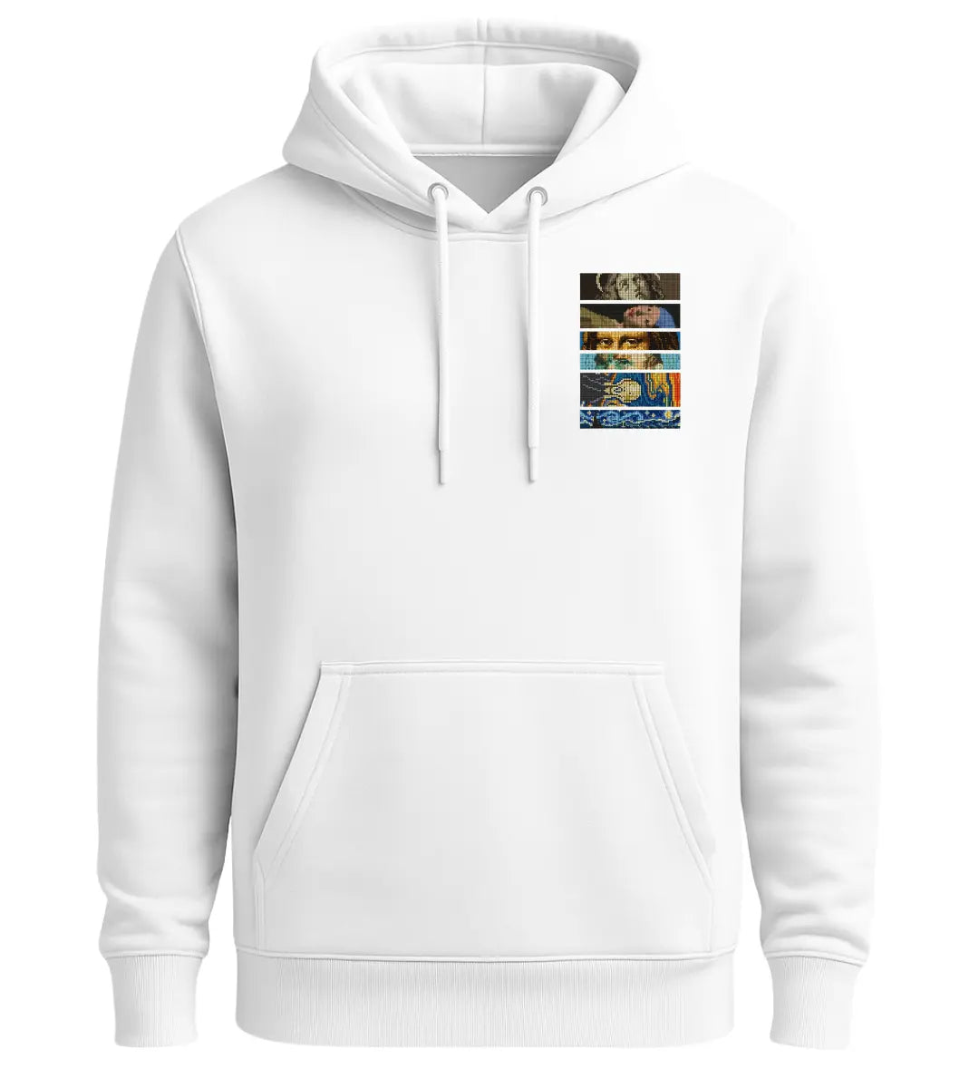 Classic Pixels Hoodie Lorinfo