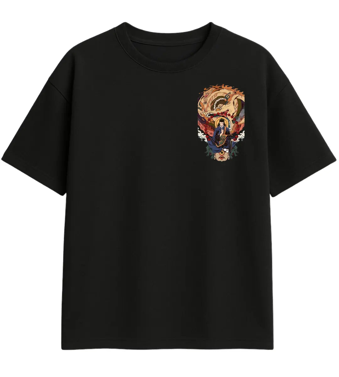 Dragon Guardian Oversize T-Shirt Lorinfo