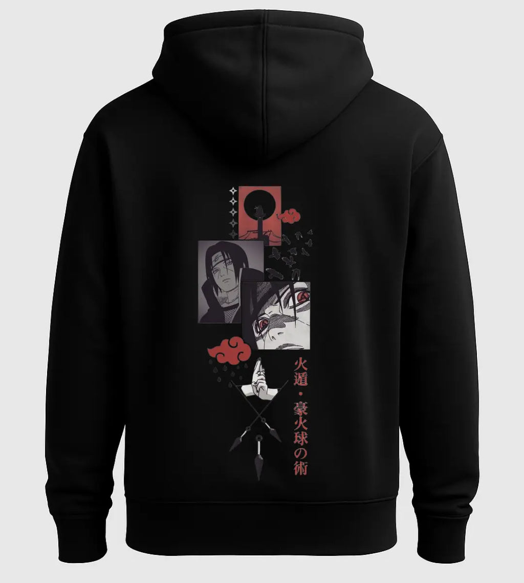 Crimson Shadows Hoodie Lorinfo