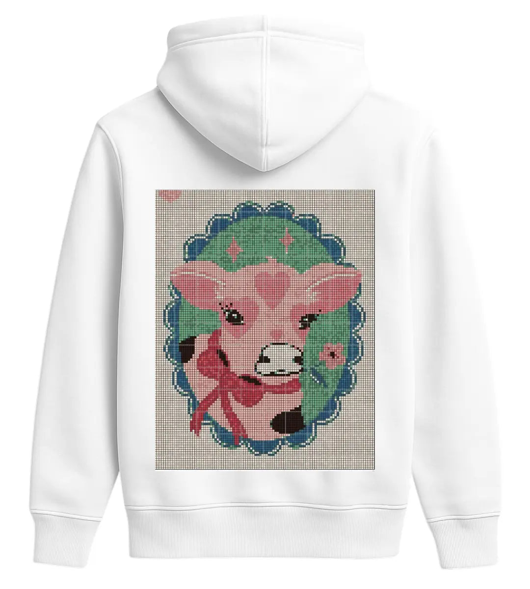 Sweet Pixel Cow Hoodie Lorinfo