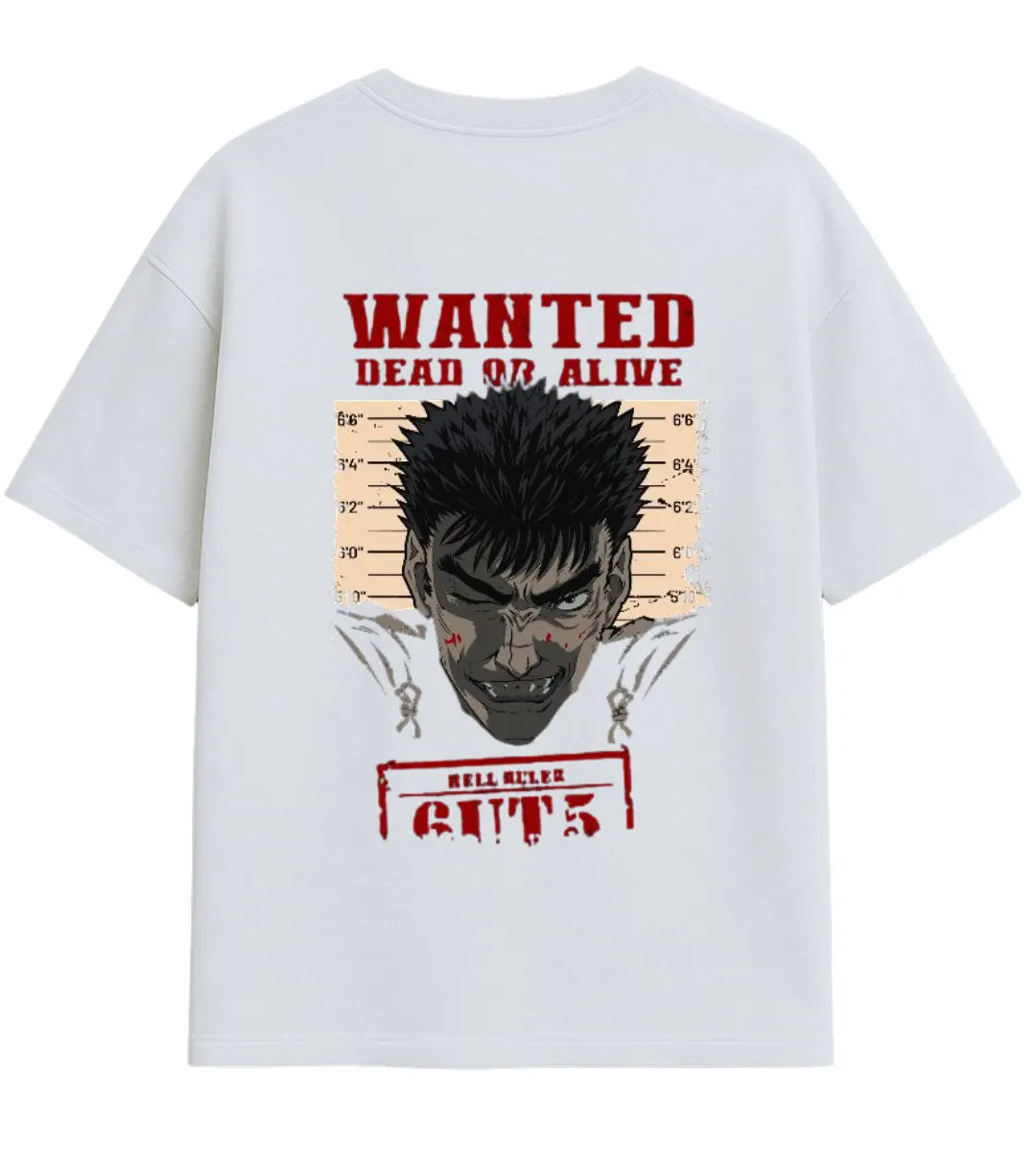Hellbringer Wanted Oversize T-Shirt Lorinfo