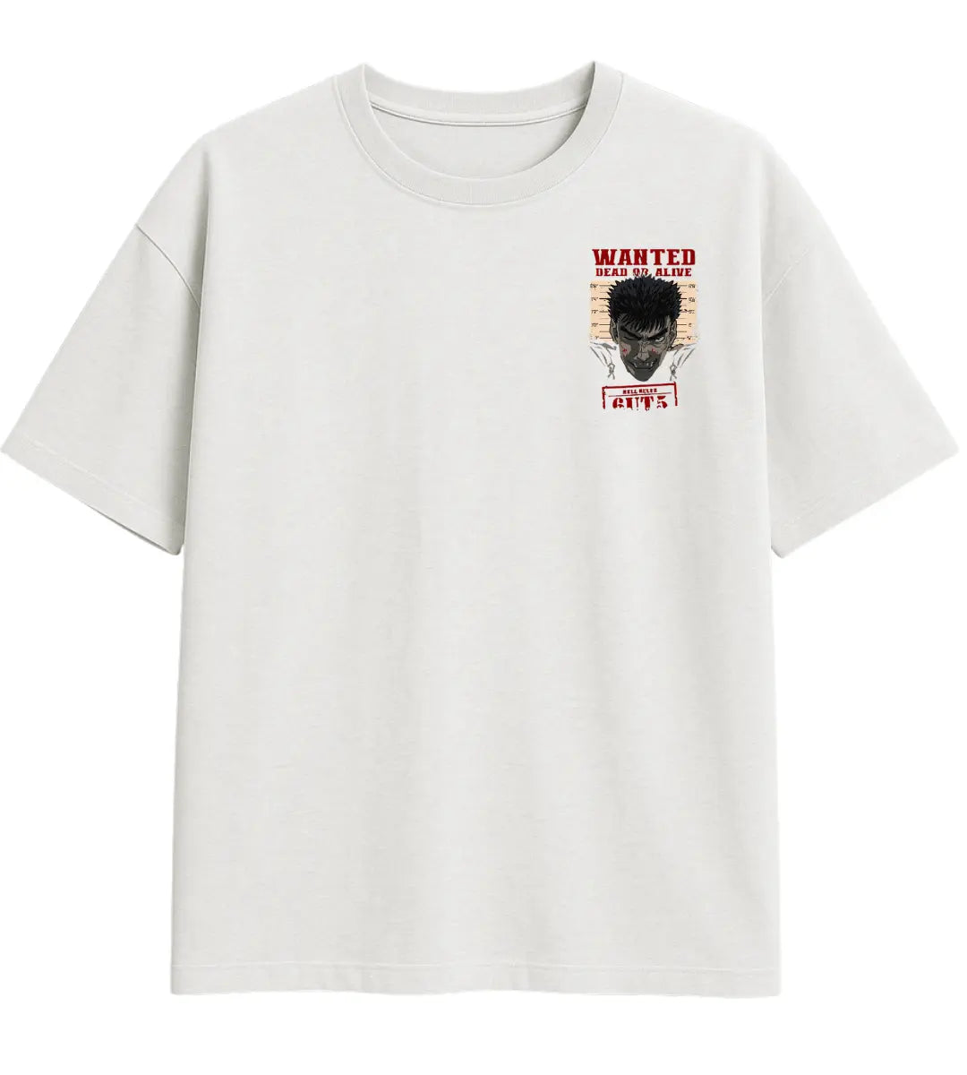 Hellbringer Wanted Oversize T-Shirt Lorinfo