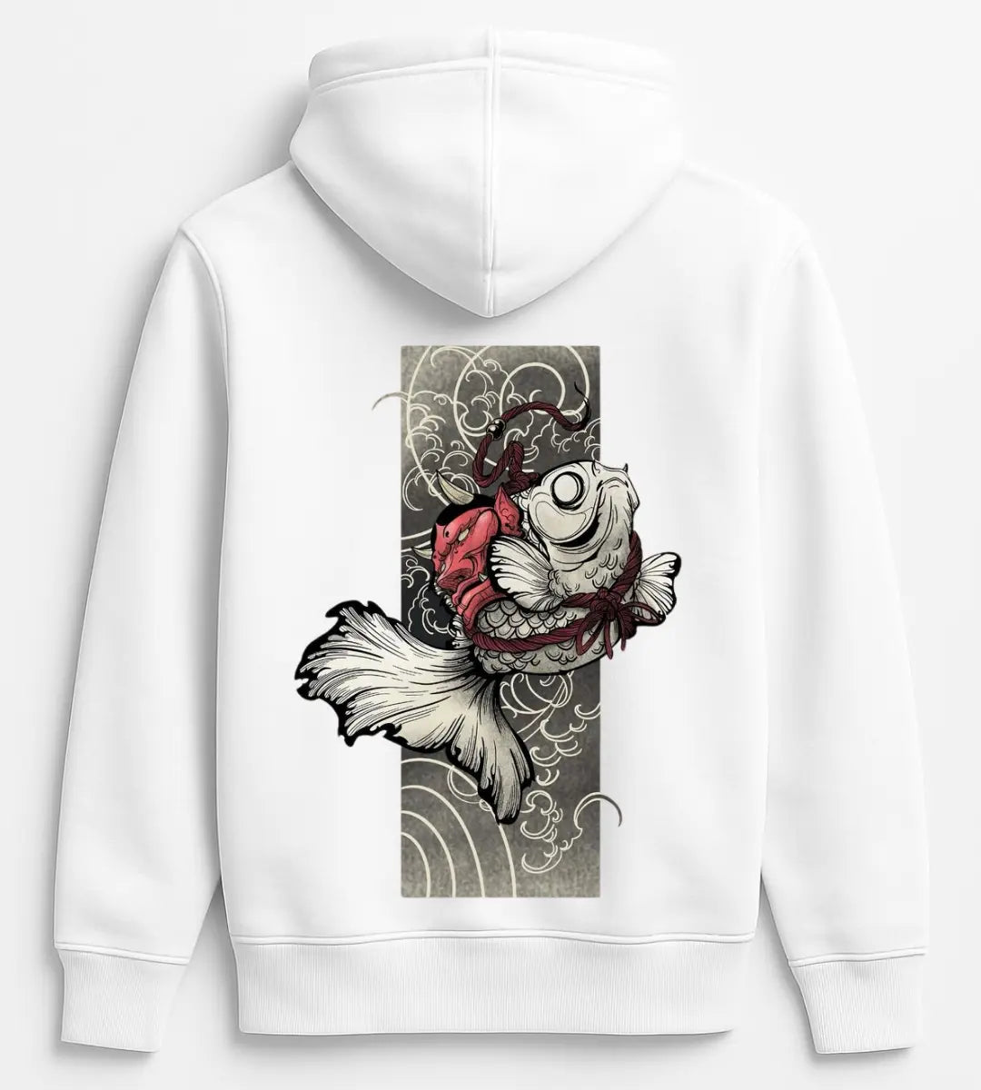 Koi Spirit Hoodie Lorinfo