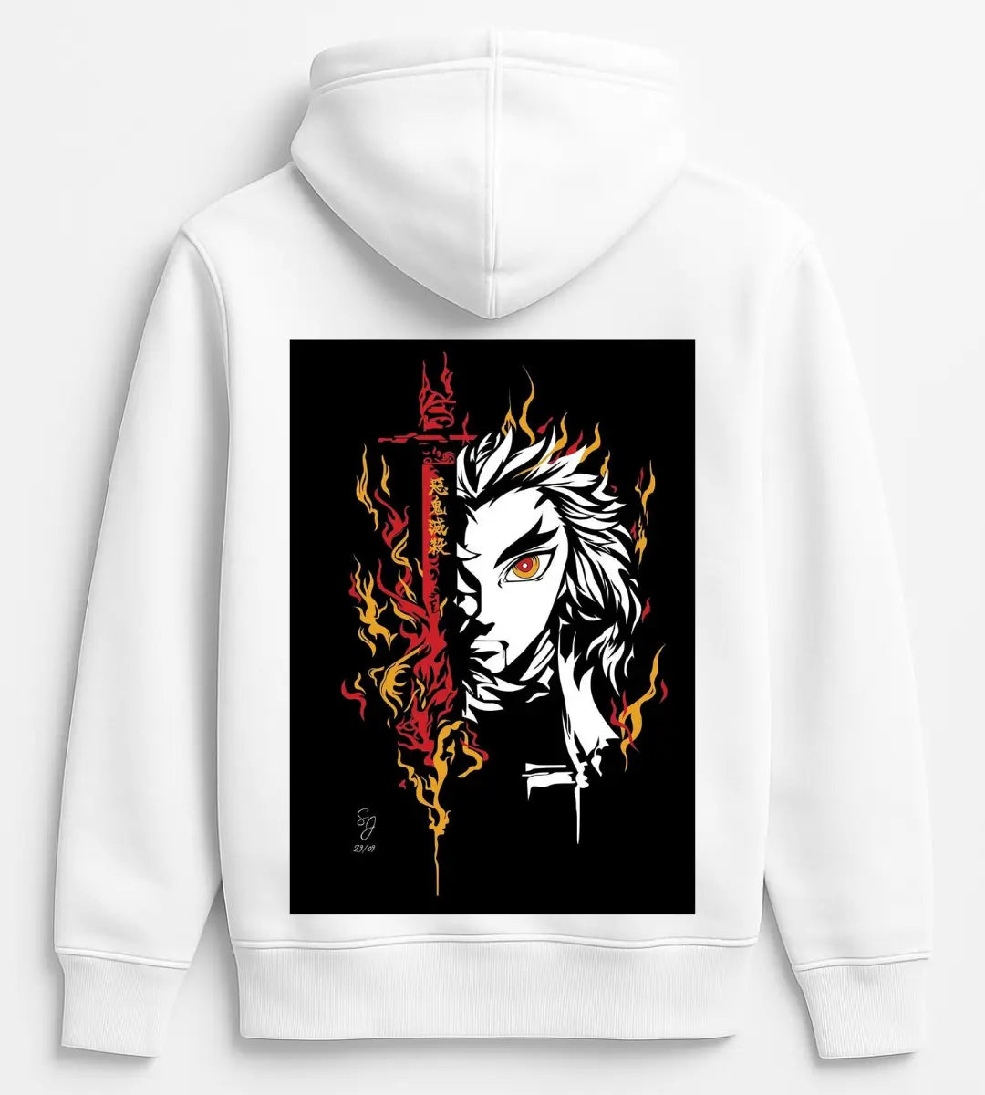 Ashen Flame Hoodie Lorinfo