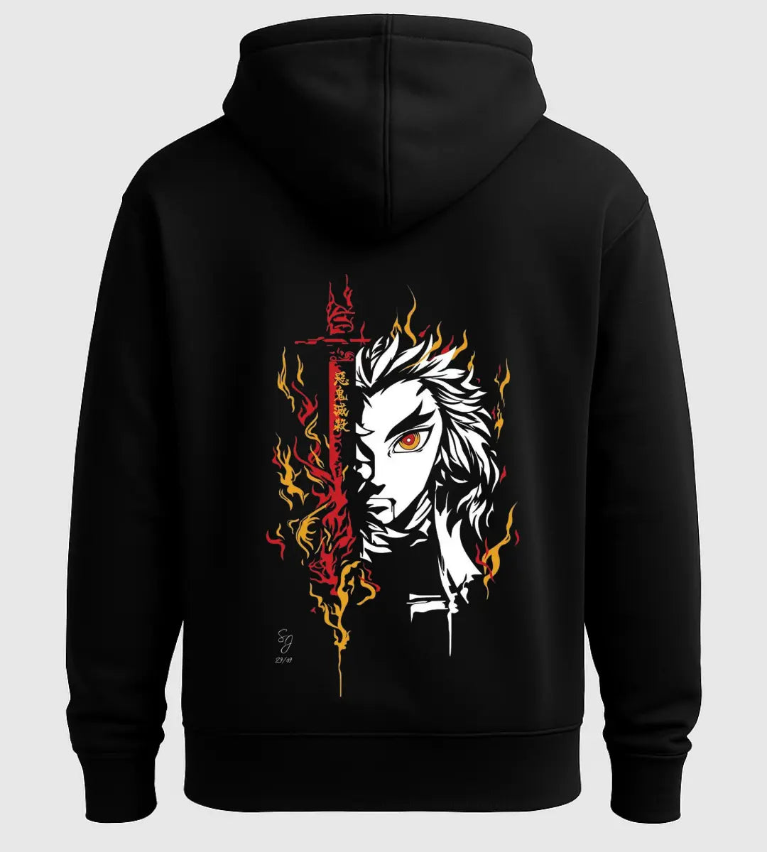 Ashen Flame Hoodie Lorinfo