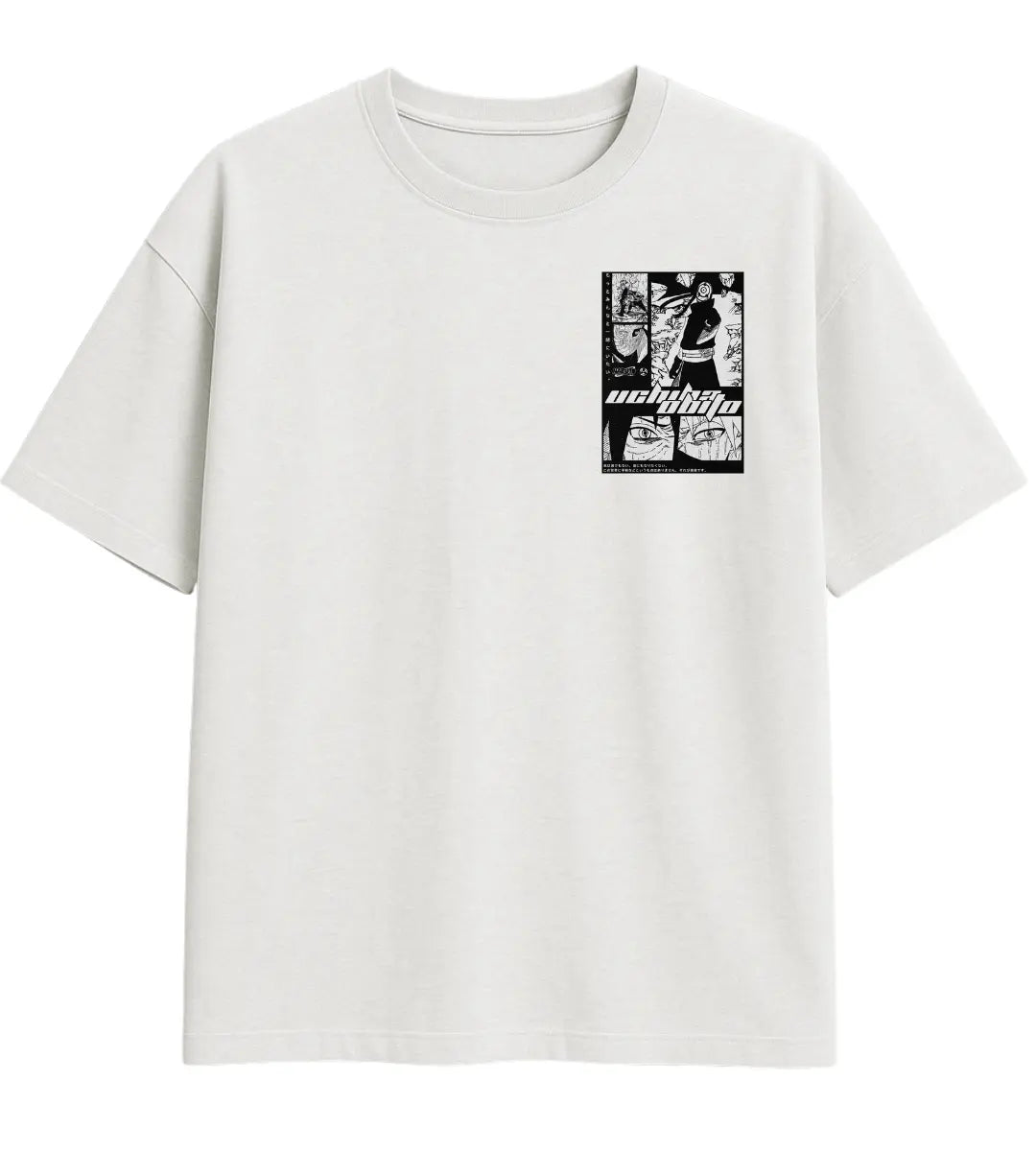 Uchiha Obito Manga Oversize T-Shirt Lorinfo
