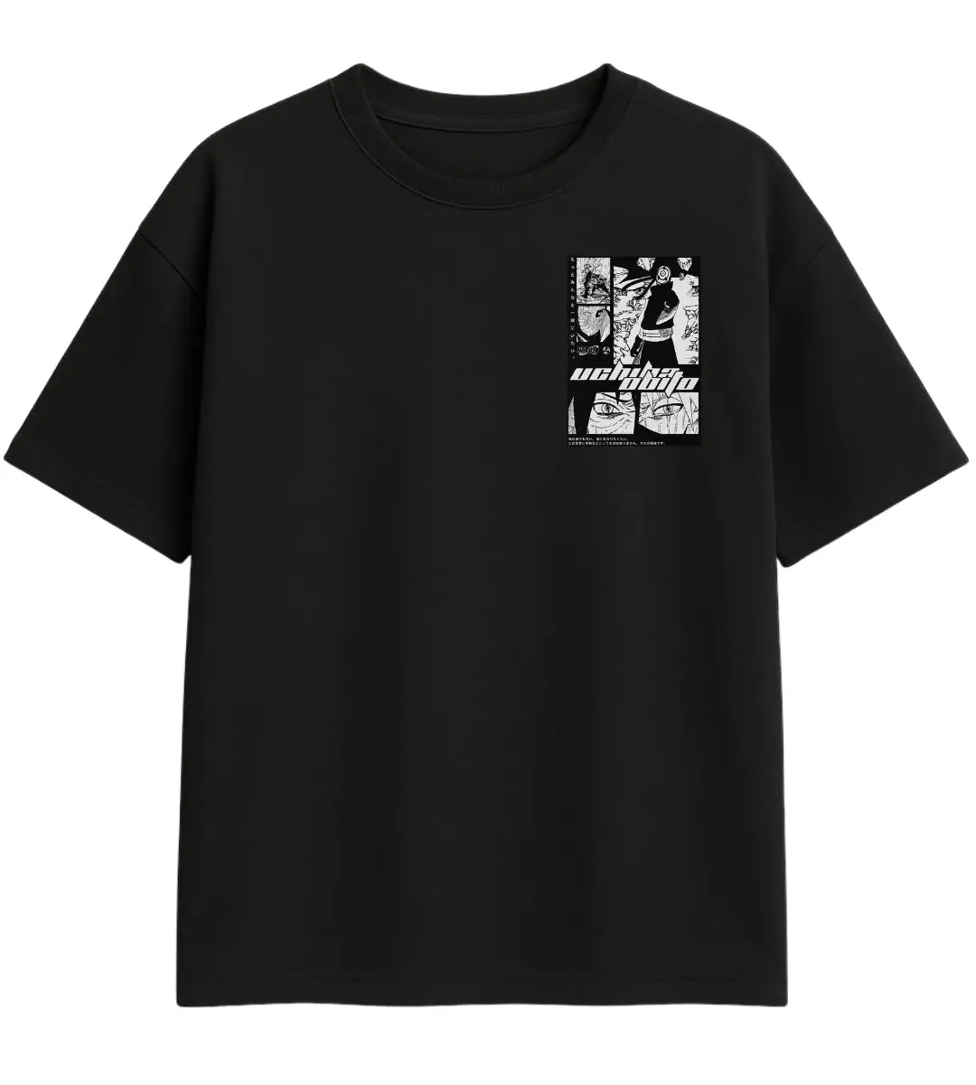 Uchiha Obito Manga Oversize T-Shirt Lorinfo