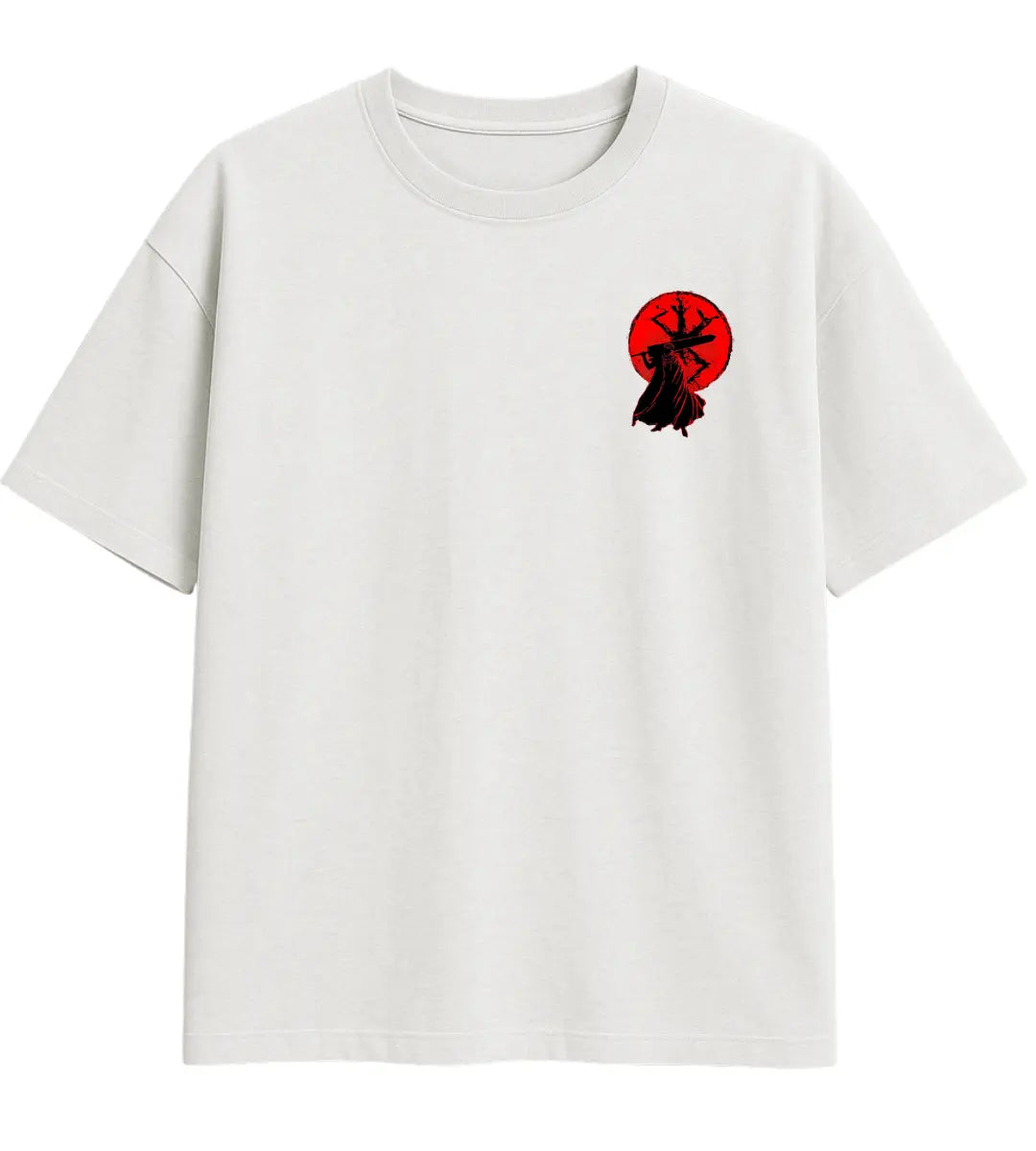 Blood Moon Oversize T-Shirt Lorinfo