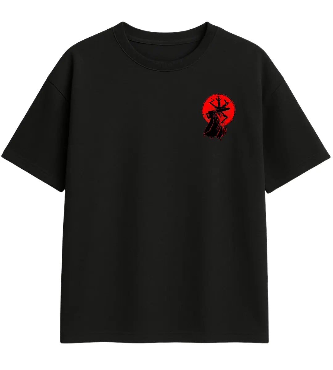 Blood Moon Oversize T-Shirt Lorinfo