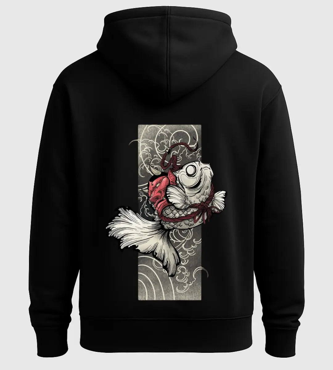 Koi Spirit Hoodie Lorinfo