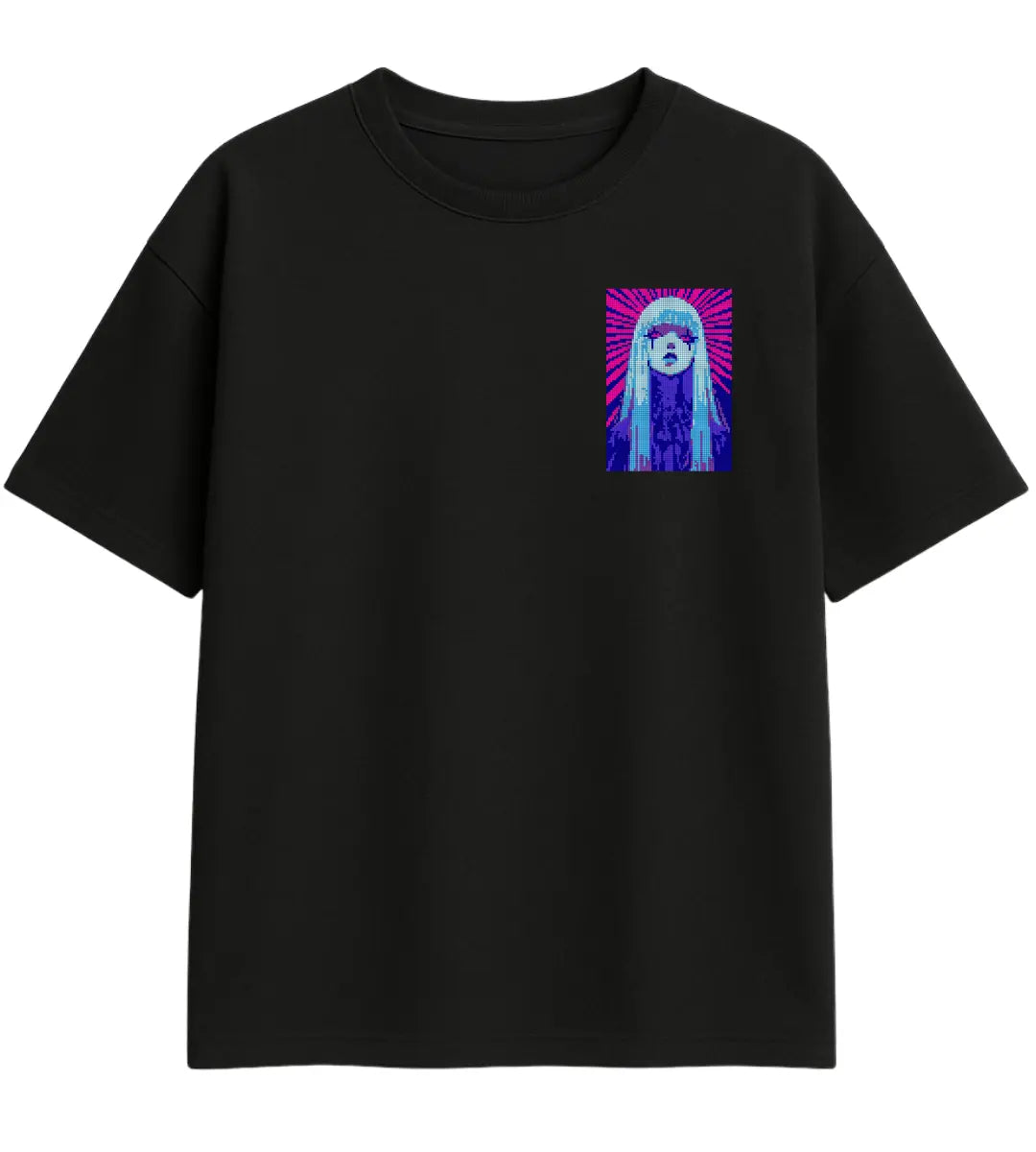 Neon Oracle Oversize T-Shirt Lorinfo