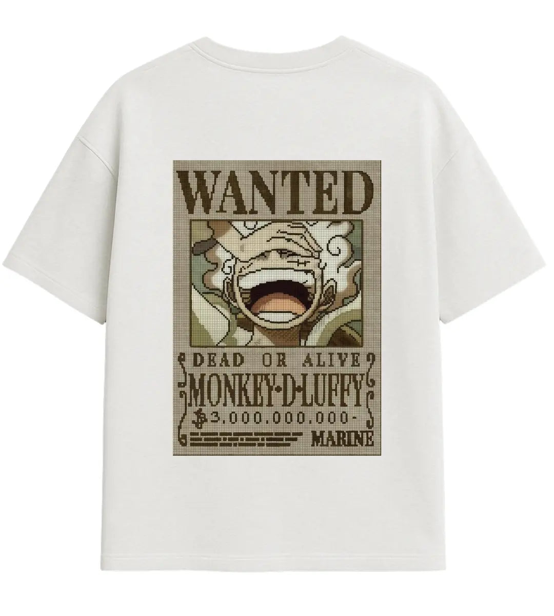 Wanted Luffy Oversize T-Shirt Lorinfo