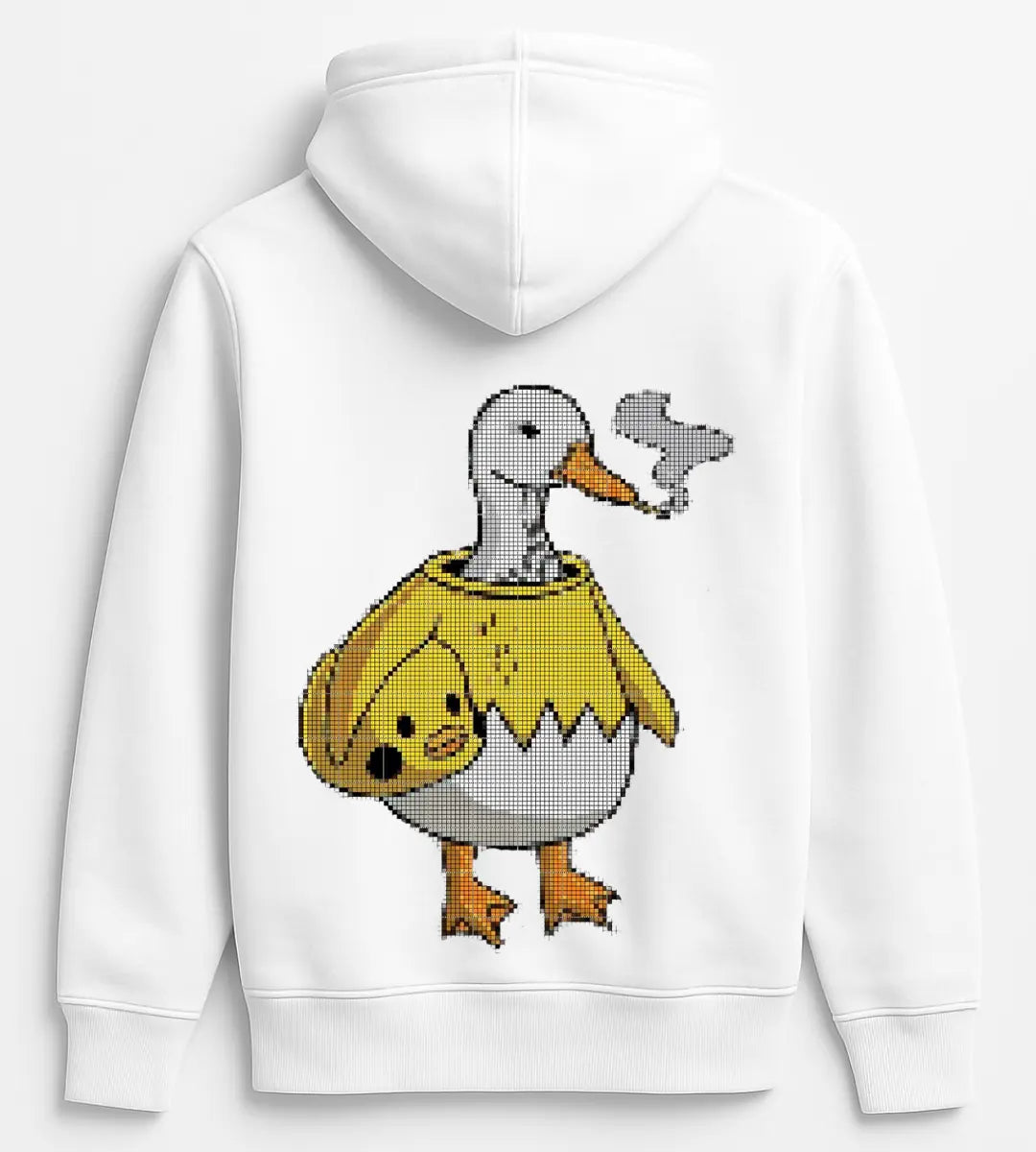 Smoking Duck Hoodie Lorinfo