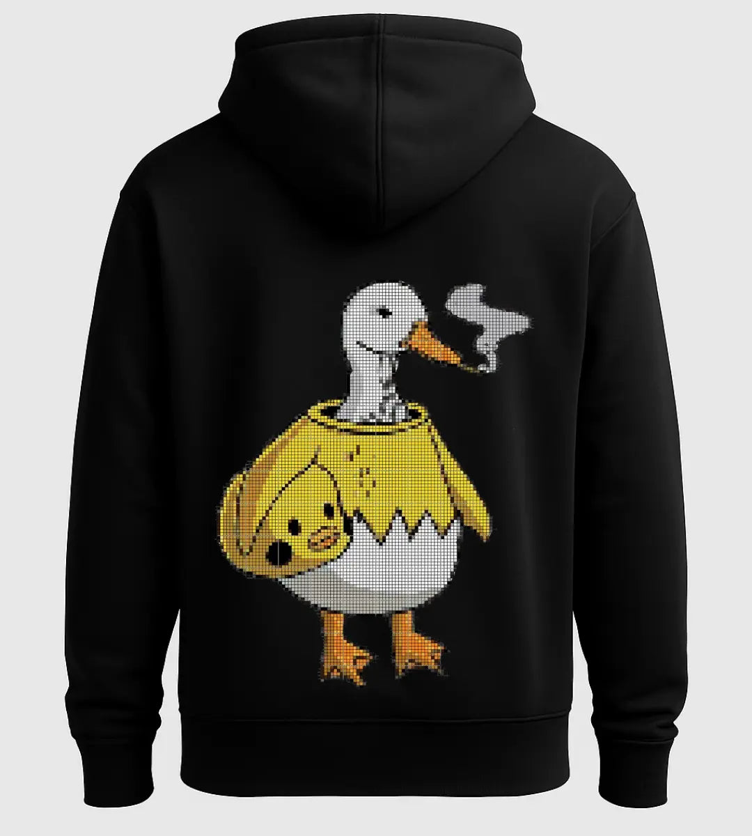 Smoking Duck Hoodie Lorinfo