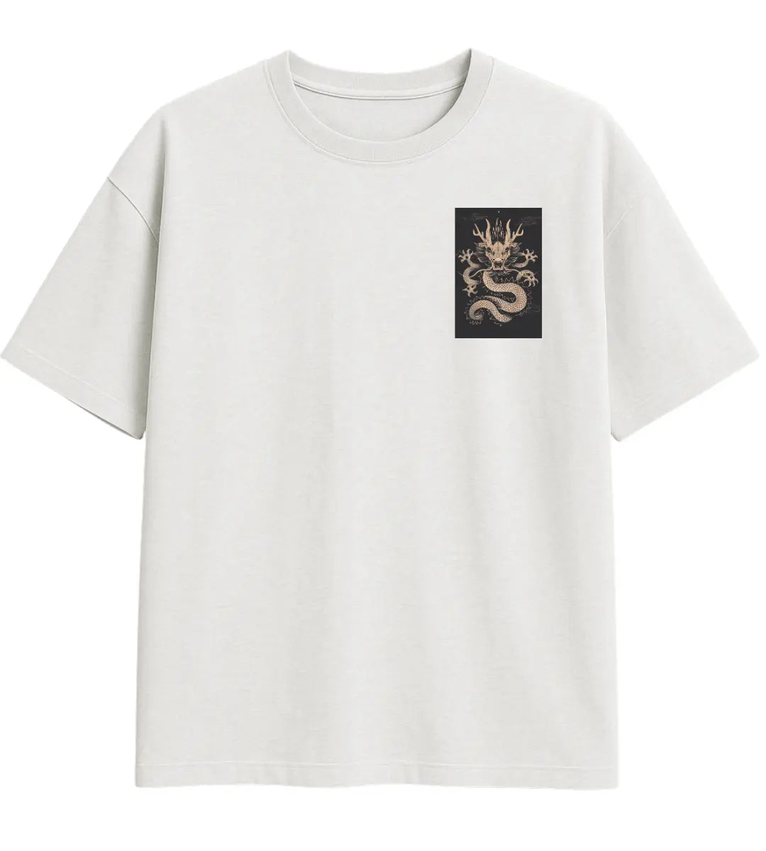 Nigh Dragon Oversize T-Shirt Lorinfo