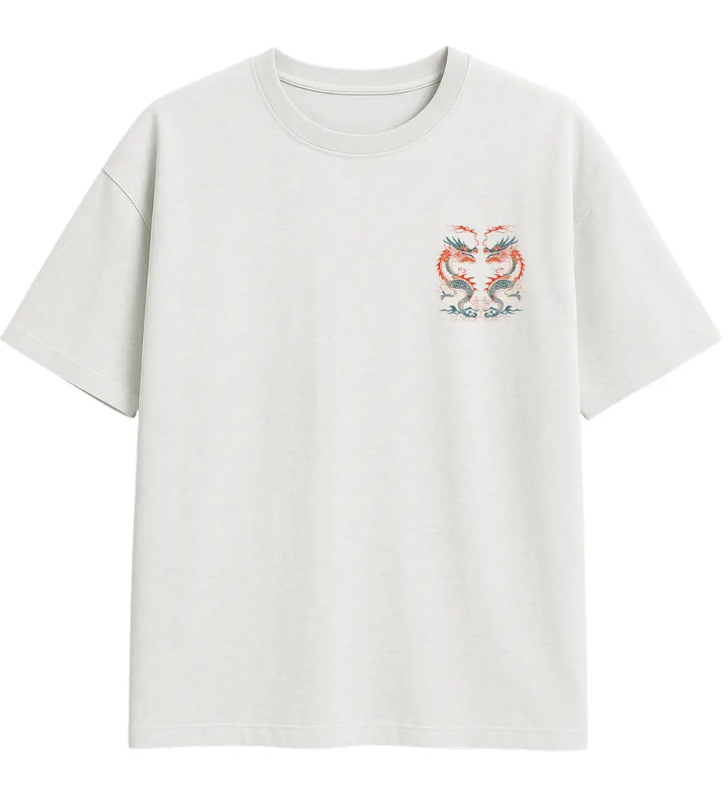 Twin Flame Oversize T-Shirt Lorinfo